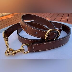 Gucci Padlock Top Handle Bag Strap – Brown Leather, Gold Hardware